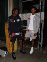 Load image into Gallery viewer, Black Tracksuit/ Shortset
