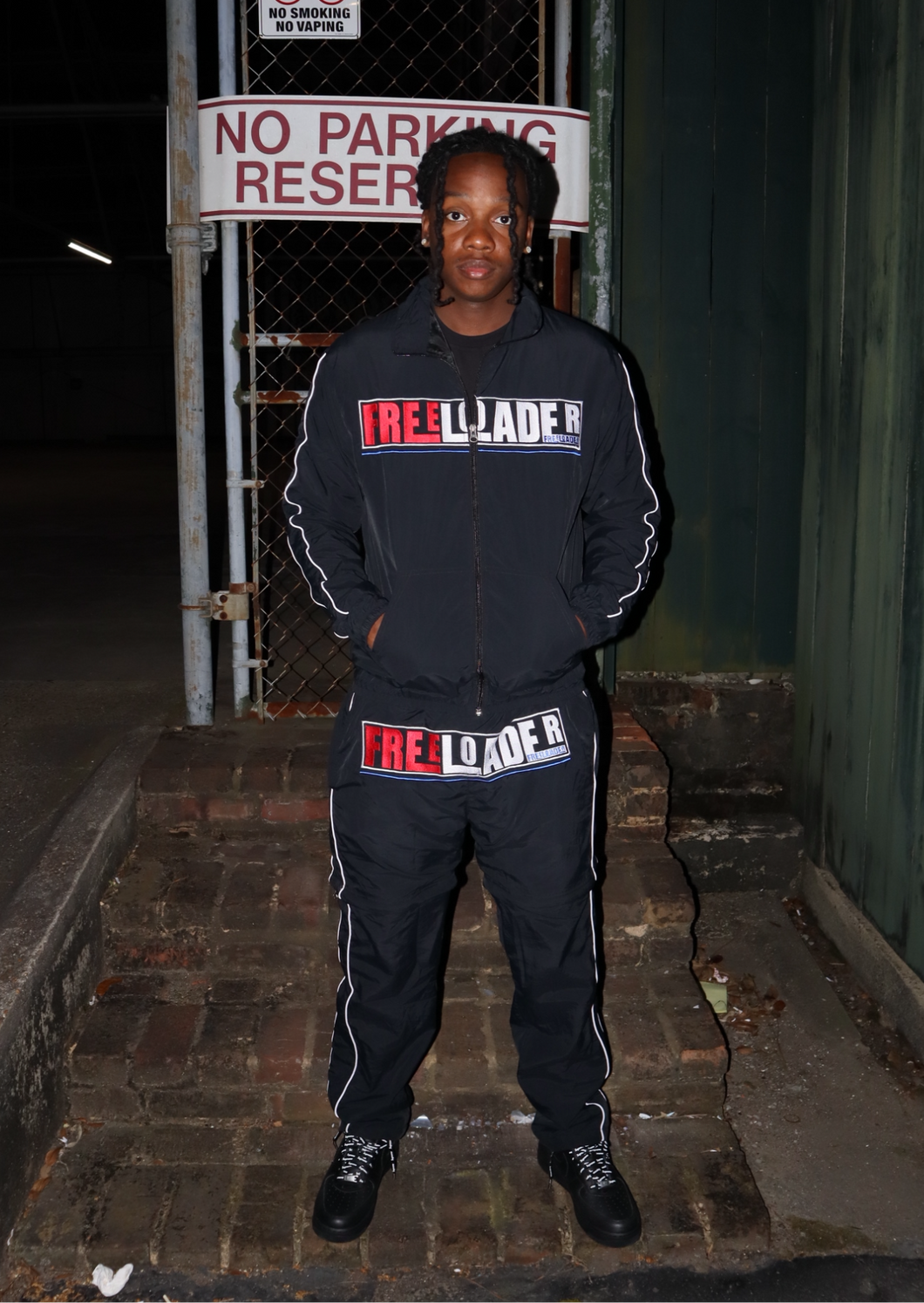 Black Tracksuit/ Shortset